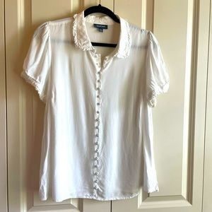 ModCloth white blouse